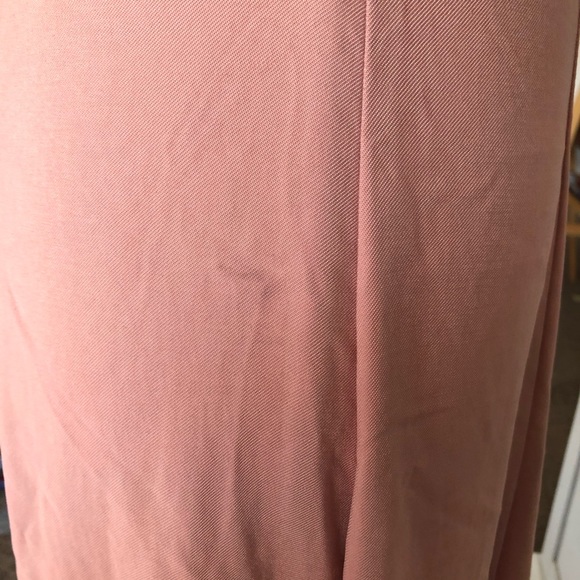 MNG by MANGO Minimalist Pink Maxi Dress Sz 2 - Picture 13 of 14